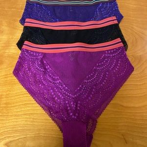 Victoria’s Secret Size Large underwear NWOT 3 pair